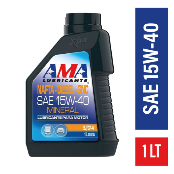 AMA 15W40 NAFTADIESELGNC SJCF 1 LTS
