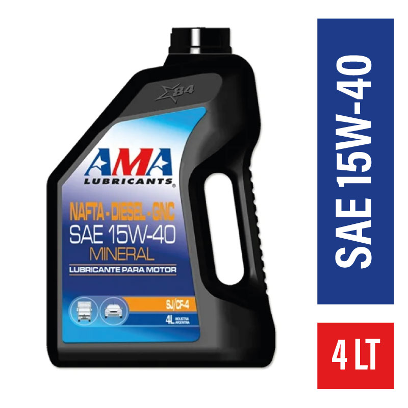 AMA 15W40 NAFTADIESELGNC SJCF 4 LTS
