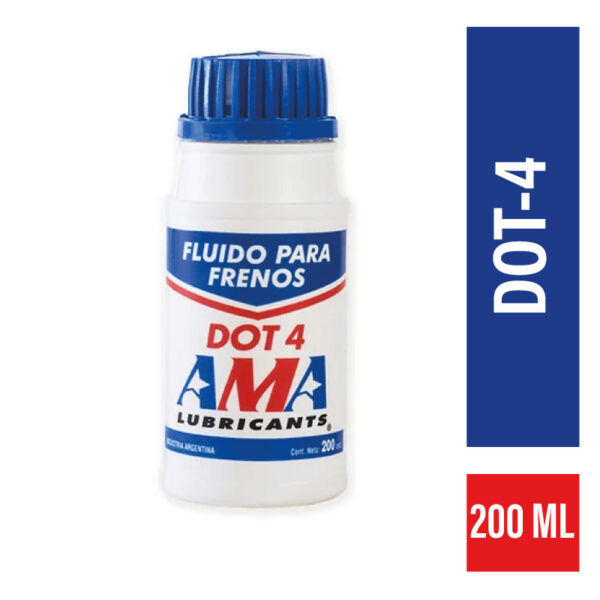 AMA BRAKE FLUID (LIQUIDO DE FRENO) DOT 4 200 CM3