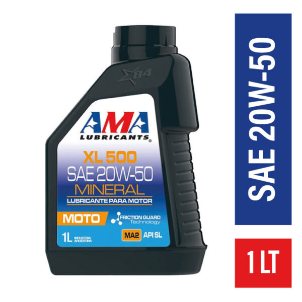 AMA XL 500 20W50 MINERAL 1LTS