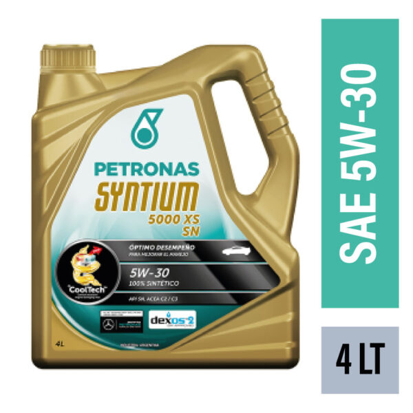 PETRONAS SYNTIUM 5000 XS 5W30 4LTS