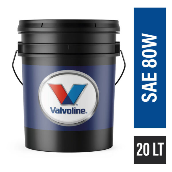 VALVOLINE HP GEAR OIL 80W GL-4 20LTS
