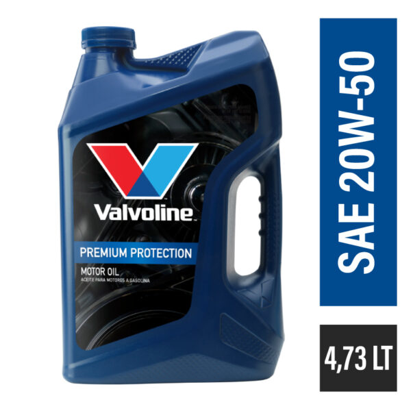 Lubricante Valvoline Premium Protection 20W-50 4,73 LT