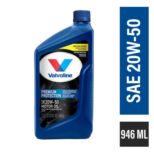 VALVOLINE PREMIUM PROTECTION 20W50 SNCF 0.946LTS