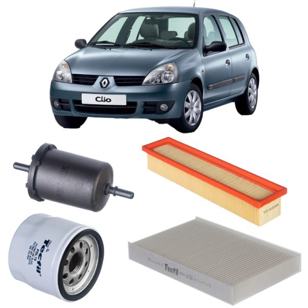 TECFIL KIT RENAULT CLIO 1.2 (PSL78,ARL5138,GI507,ACP550)