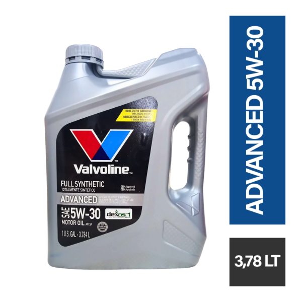 12698 VALVOLINE ADVANCED 5W-30 API SNCF3.8LTS