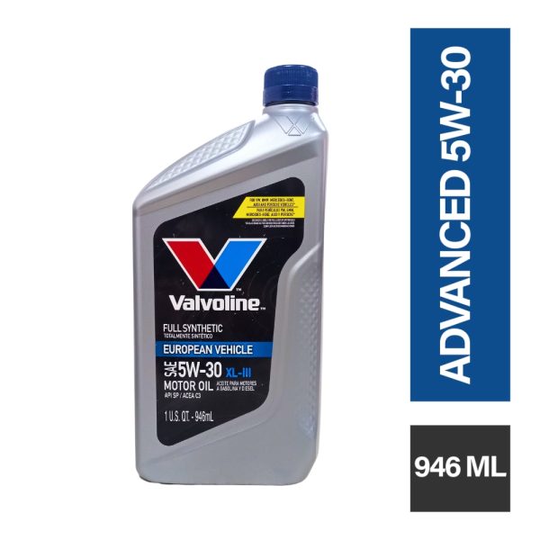 12704 VALVOLINE EUROPEAN VEHICLE XLIII 5W-30 API SN_CF_0.946LTS