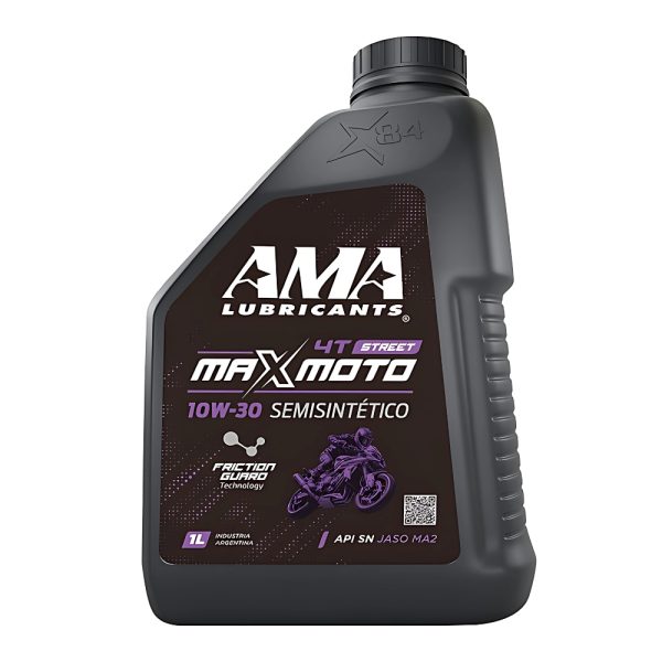 12958 AMA MAX MOTO 10W30 SEMISINTETICO _1LTS