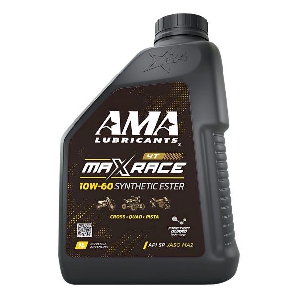 12965 AMA MAX RACE 10W 60 SINTETIC ESTER _1LTS