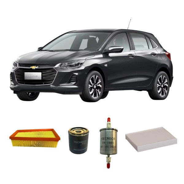 13034 TECNECO KIT N°22 CHEVROLET ONIX 1.2 (AR1763PM-OL538-IN1001-TH2016)